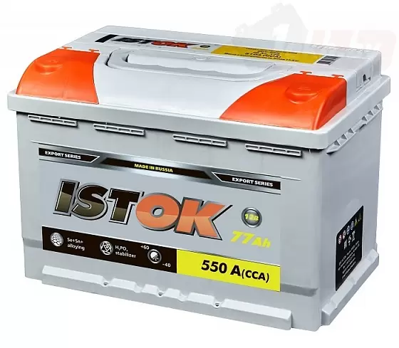Аккумулятор Исток 77Ah, 550A