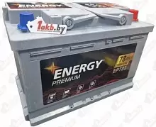 Аккумулятор Energy Premium EP782 (78 A/h), 770A R+
