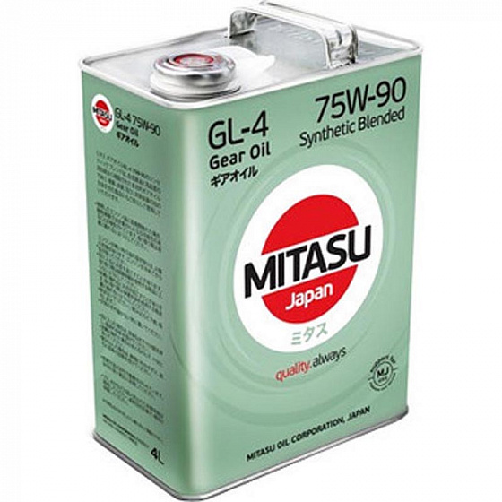 Mitasu MJ-443 GEAR OIL GL-4 75W-90 Synthetic Blended 4л