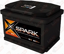 Аккумулятор Spark (60 A/h) 500A L+