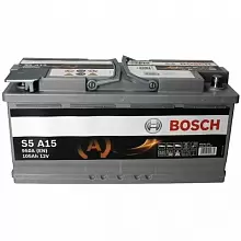 Аккумулятор Bosch S5 A15 AGM (105 А/h), 950А R+ (605 901 095)
