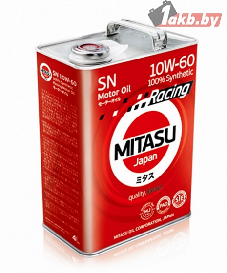 Mitasu MJ-116 10W-60 4л