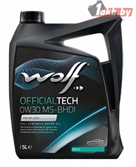 Wolf OfficialTech 0W-20 MS-V 5л