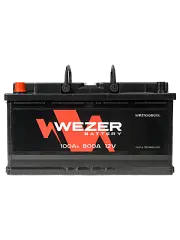 Аккумулятор WEZER (100A/h), 800A L+ (WEZ100800L)