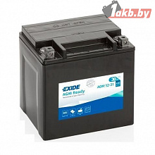 Аккумулятор Exide AGM12-31 (30 A/h), 430A R+