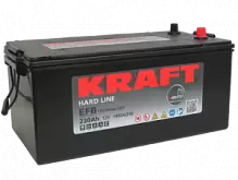 Аккумулятор Kraft EFB (230 A/h), 1450A L+ (для Volvo)