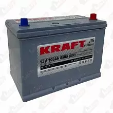 Аккумулятор Kraft Asia (100 A/h), 850A R+