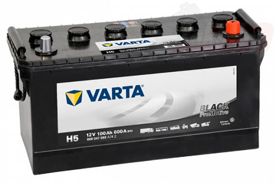 Varta Promotive Black I6 (110 А/h), 850А R+ (610 050 085)