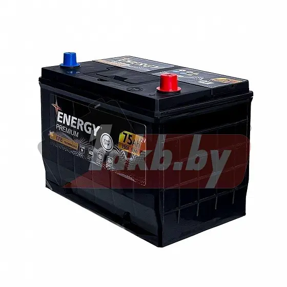Energy Premium EFB Asia (75 A/h), 750A R+