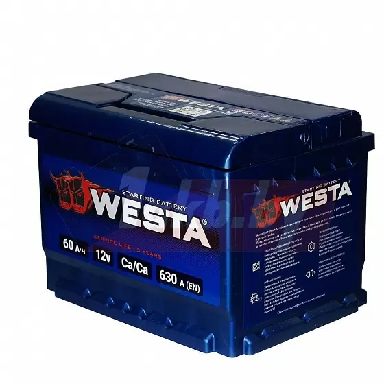 Westa Premium (60 A/h) 630A R+ низ.