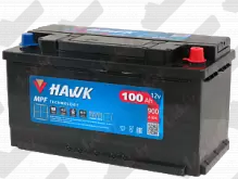 Аккумулятор HAWK (100 A/h), 900A R+
