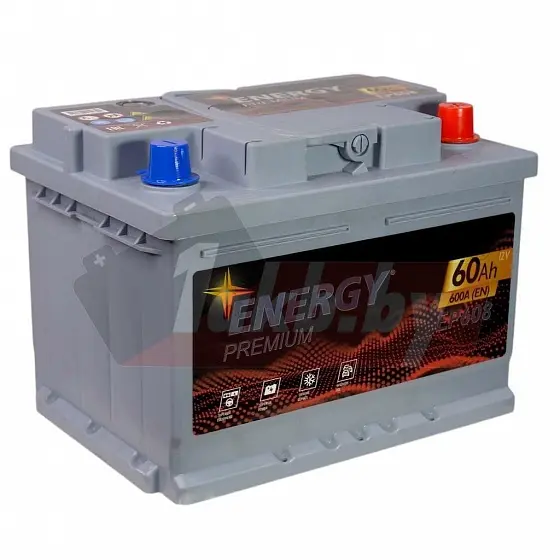 Energy Premium EP608 (60 A/h), 600A R+ низ.