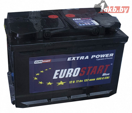 Eurostart Blue (77 A/h), 680А L+