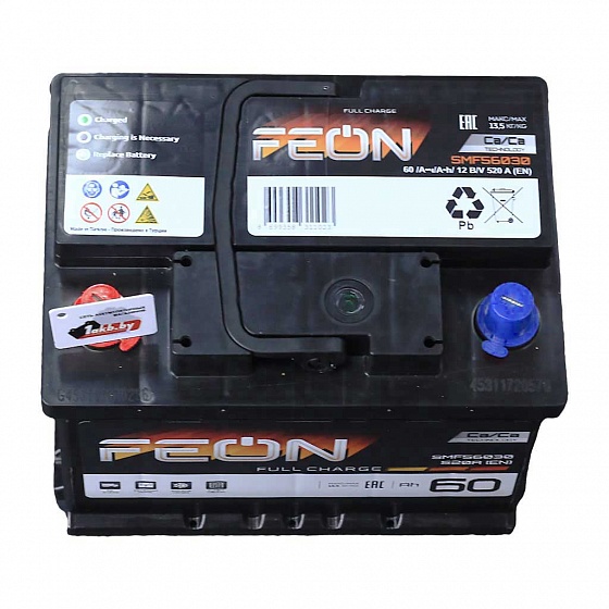 Feon (60 A/h), 520A L+