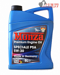 Моторное масло Monza Speciale PSA 5W-30 5л