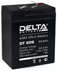 Аккумулятор Аккумулятор для ИБП Delta DT 606 6V-6 Ah