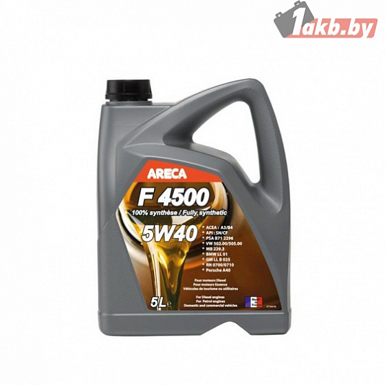 Areca F4500 5W-40 4л