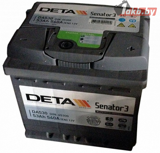 Deta Senator 3 DA530 (53 A/h), 540A R+