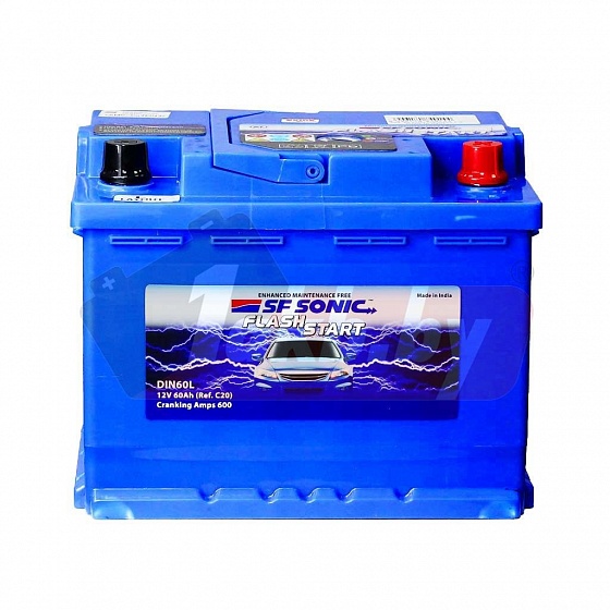 SF SONIC (60 A/h), 600A R+ (Exide)