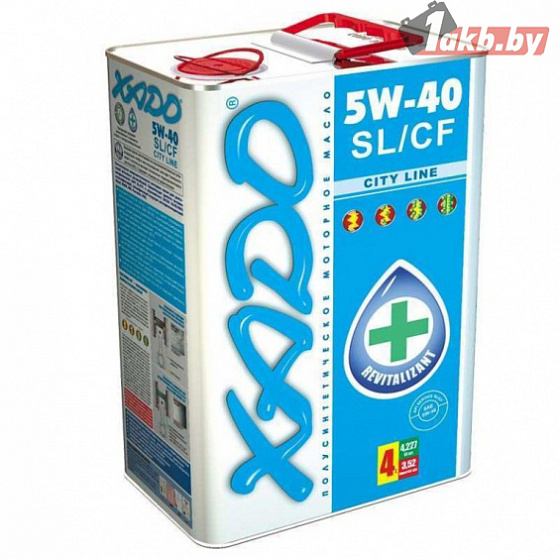 Xado Atomic Oil 5W-40 SL/CF City Line 4л