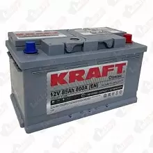 Аккумулятор Kraft (85A/h), 800 R+ низ.