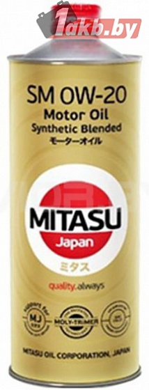 Mitasu MJ-123 0W-20 1л