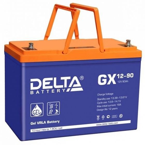 Аккумулятор для ИБП Delta GX 12-90 12V-90 Ah