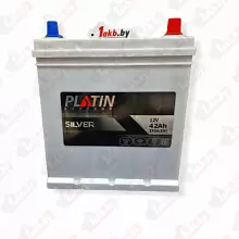 Аккумулятор PLATIN ASIA SILVER (42 A/h), 370A R+ (с бортом) т.кл.