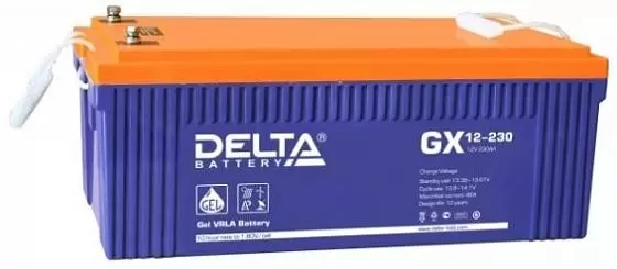 Аккумулятор для ИБП Delta GX 12-230 12V-230 Ah
