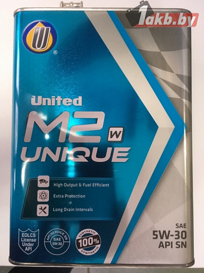 United Oil M2 Unique 5W-40 1л