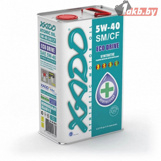 Xado Atomic Oil 5W-40 SM/CF 4л