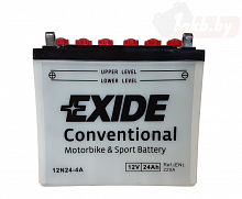 Аккумулятор Exide 12N24-4A (24 A/h), 220A L+