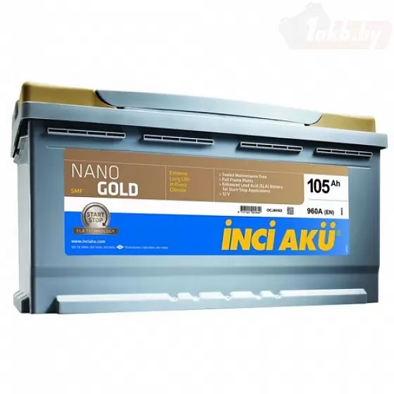 Inci aku nano gold 105 Ah