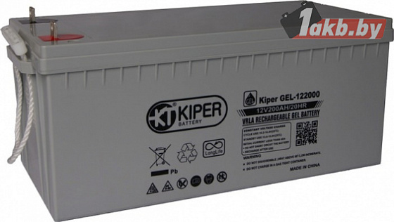 Аккумулятор для ИБП Kiper GEL (12 V/200 A/h)