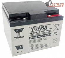 Аккумулятор Аккумулятор для ИБП Yuasa Rec26-12 (26 A/h)