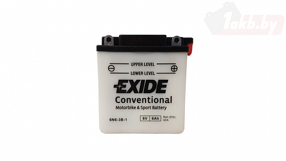 Exide 6N6-3B-1 (6 A/h), 40A R+ 6V