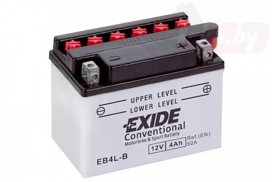 Exide EB4L-A (4 A/h), 50A R+