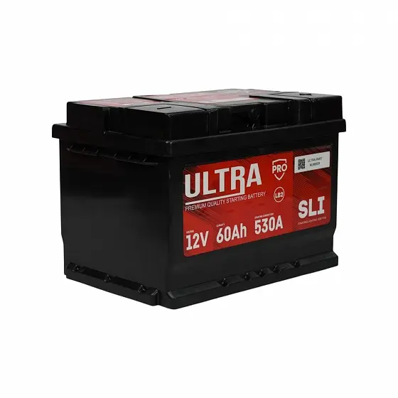 ULTRA PRO (60 A/h), 530A R+ низ.