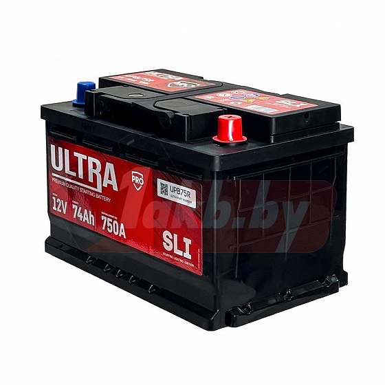 ULTRA PRO (74 A/h), 750A R+ низ.