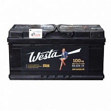 Аккумулятор Westa Black (100 A/h), 850A R+ низ.