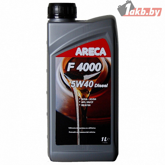 Areca F4000 5W-40 Diesel 1л