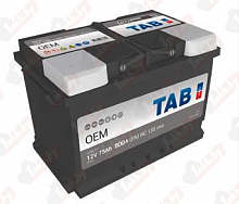 Аккумулятор TAB OEM (75 A/h), 800A R+
