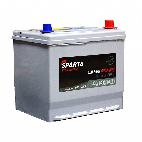 SPARTA High Energy Asia (65 A/h), 600 R+