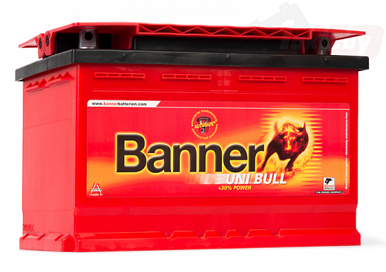 Banner Uni Bull 50200 (58 A/h), 450А R+