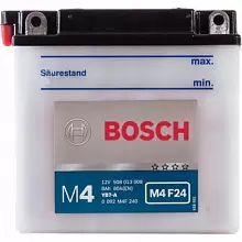 Аккумулятор Bosch M4 F24 508 013 008 (8 A/h), 110A L+