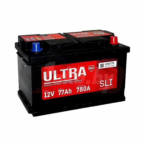 ULTRA PRO (77 A/h), 780A R+ низ.