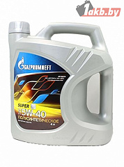 Моторное масло Gazpromneft Super 5W-40 SG/CD 4л