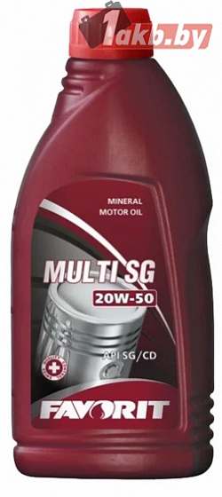 Favorit Multi SG 20W-50 1л