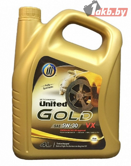 United Oil Gold VX 5W-30 4л