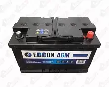 Аккумулятор Edcon AGM (90 A/h), 810A R+